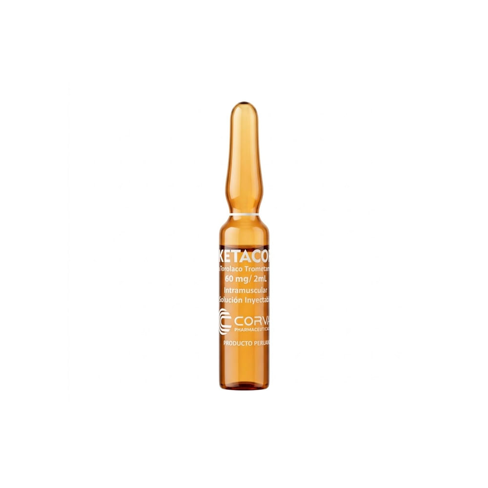 Ketacor 60 mg/2 ml Solución Inyectable 2 ml